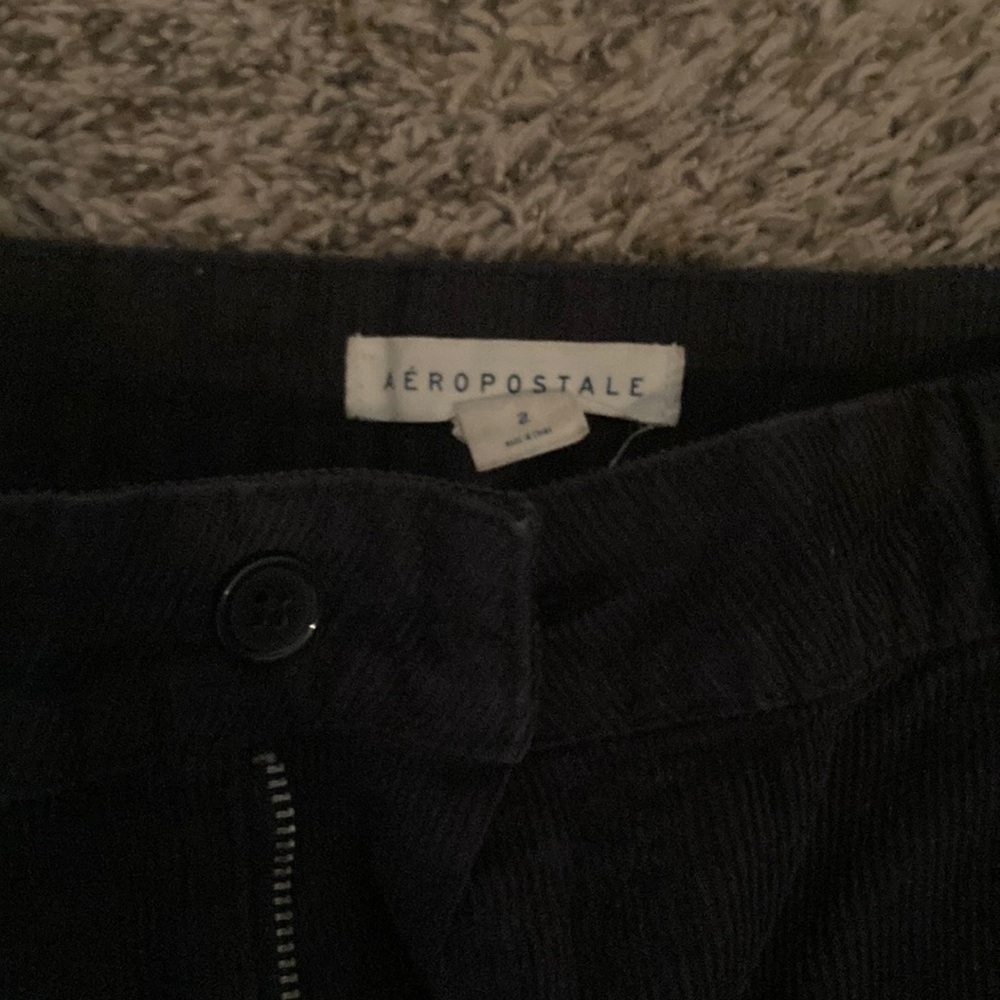 Navy Corduroy Aeropostale Pants